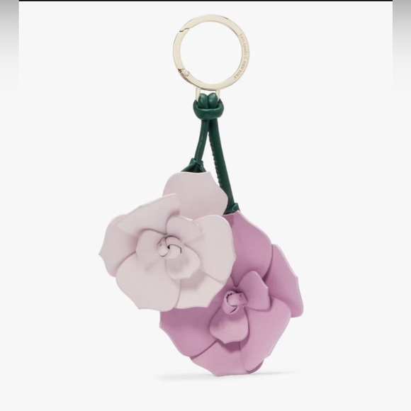 Kate Spade - Perfect Plume 3D Flower Keyfob - NWT - Picture 6 of 6